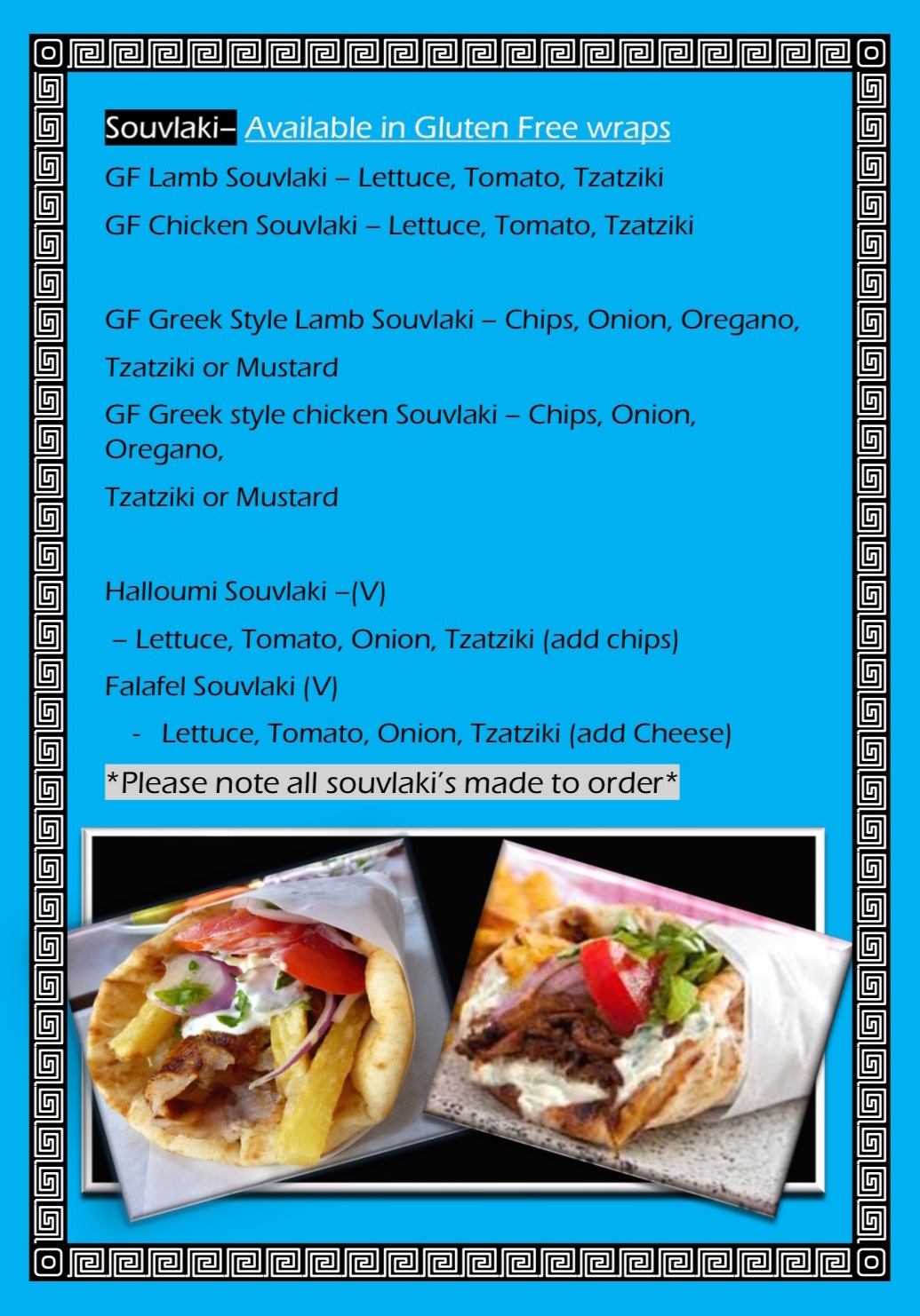 souvlakis.melbourne - menu